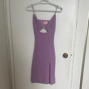 Showpo Lavender Sleeveless Dress